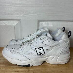 NEW BALANCE 680 white sneakers size 13 MX608WT dad sneakers comfort shoes